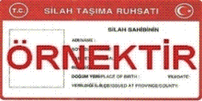 Silah taşıma ruhsatı