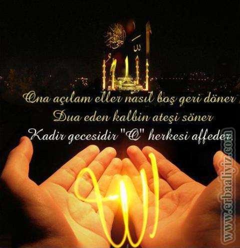 Kadir Geceniz Mübarek Olsun