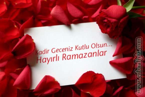 Kadir Geceniz Mübarek Olsun