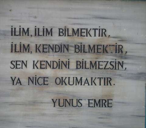 İlim ilim bilmektir.