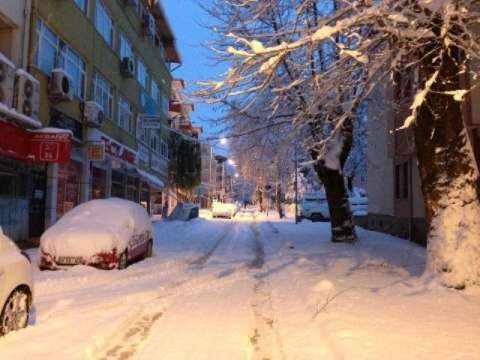Erbaa&#039;da Kar 8-9-10 Ocak 2013