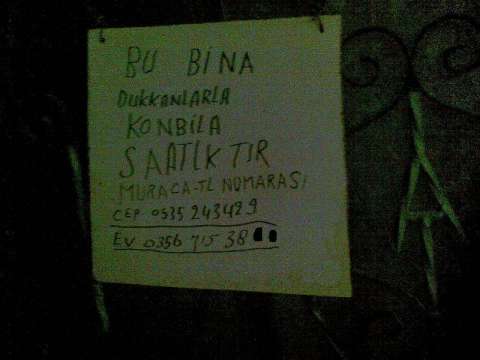 Bu Bina Satılık