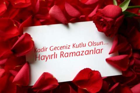 Kadir Geceniz Mübarek Olsun