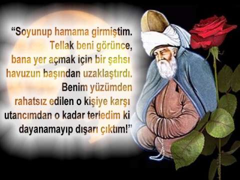Hamam girmiş gibi terledim