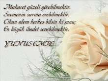 Maharet güzeli görebilmektir.